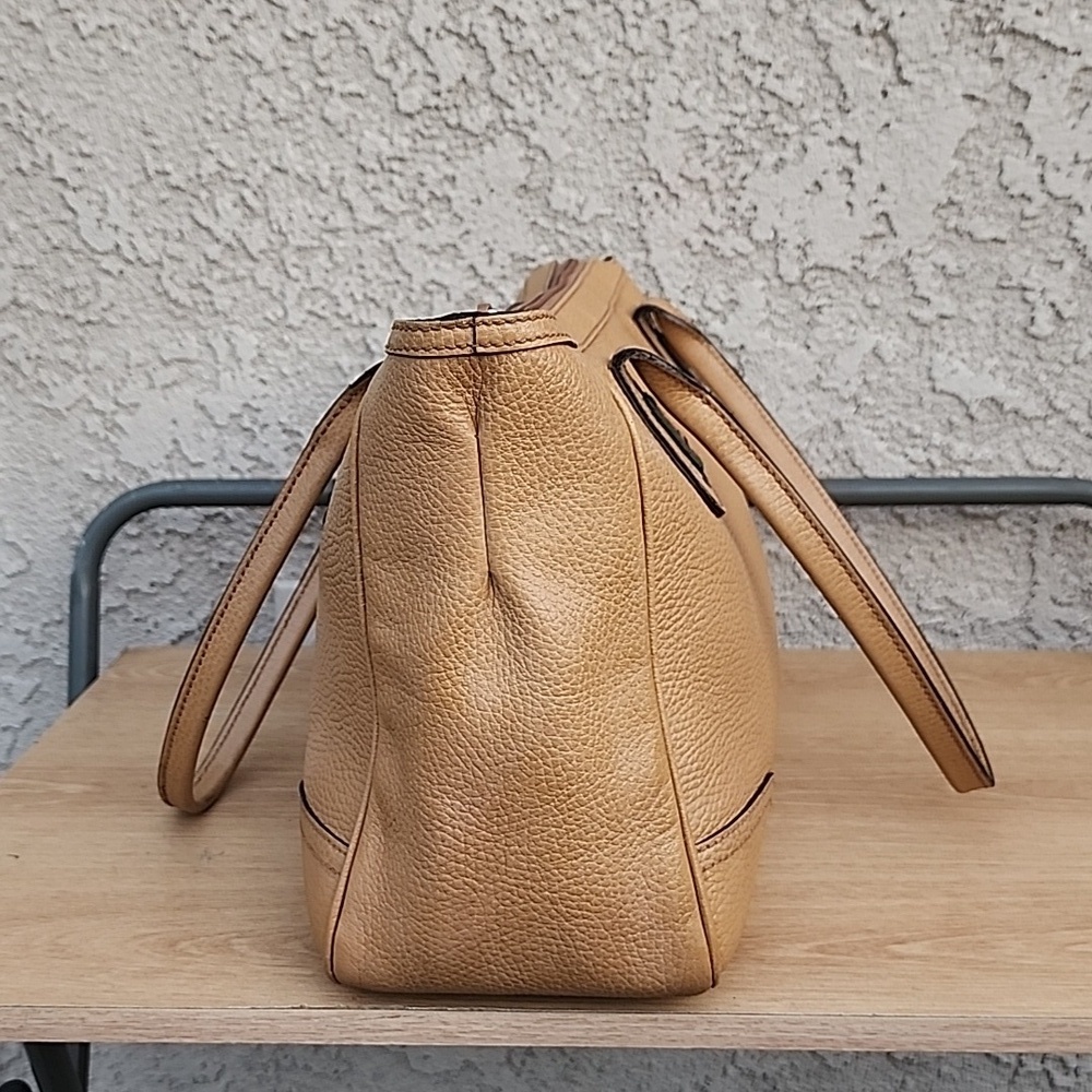 Gucci Princy Crystal Tan Leather Tote - Picture 3 of 15